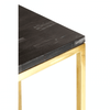 Sterling Dark Petrified Wood Pedestal Table
