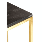 Sterling Dark Petrified Wood Pedestal Table