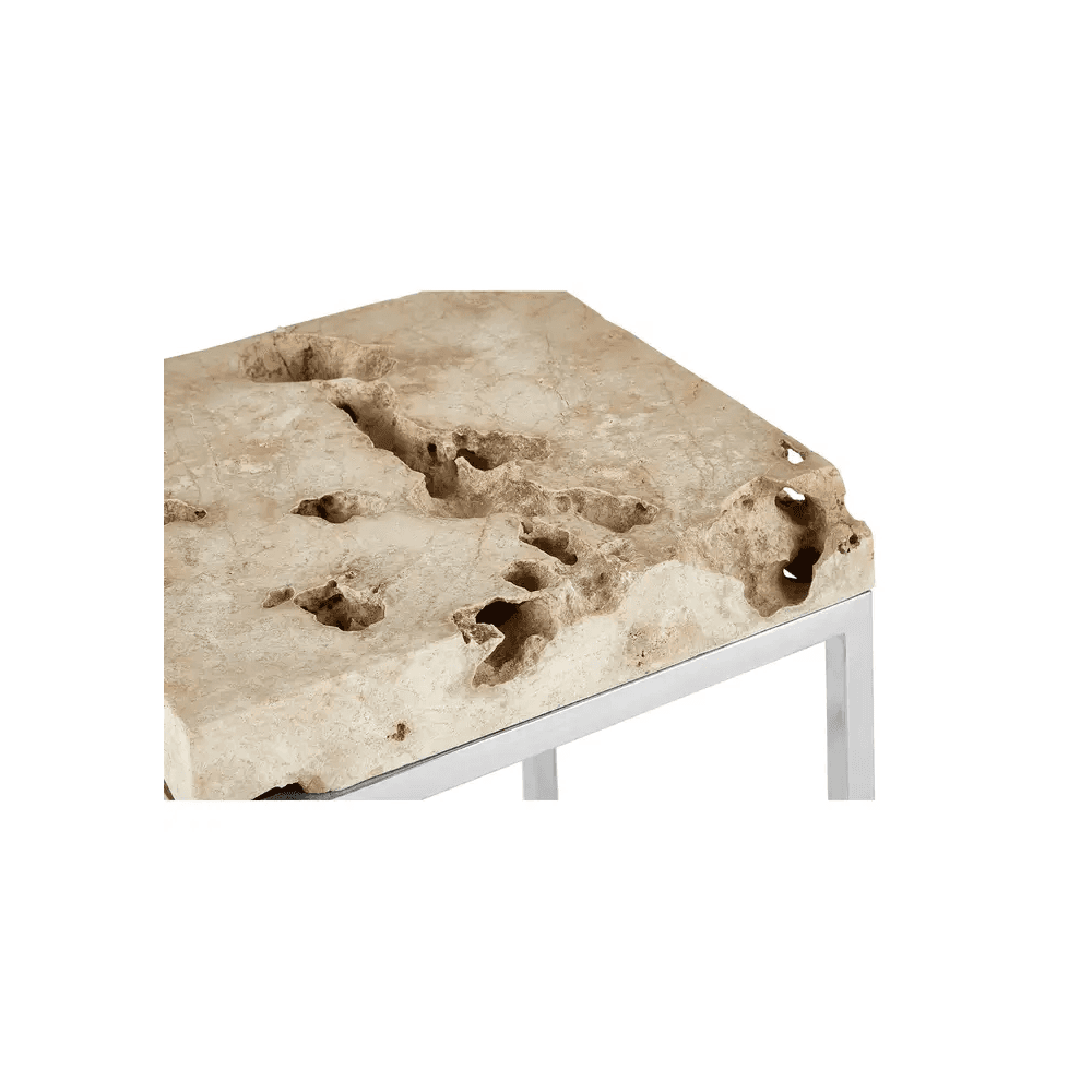 Sterling Cheese Stone Side Table