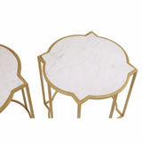 Elsie Set Of 2 Tables With Quatrefoil Top