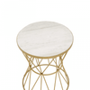 Elsie Side Table With Pinched Base