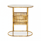 Elsie Table With Magazine Rack