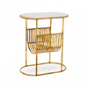 Elsie Table With Magazine Rack