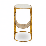 Elsie Table With Magazine Rack