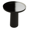 Kensington Black And White Ombre Side Table