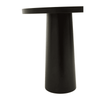 Kensington Black And White Ombre Side Table