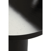 Kensington Black And White Ombre Side Table