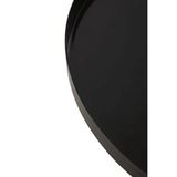 Kensington Black And White Ombre Side Table