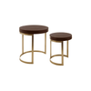 Alpine Walnut Wood Nesting Tables