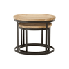 Verona Boho Mango Wood Nesting Tables