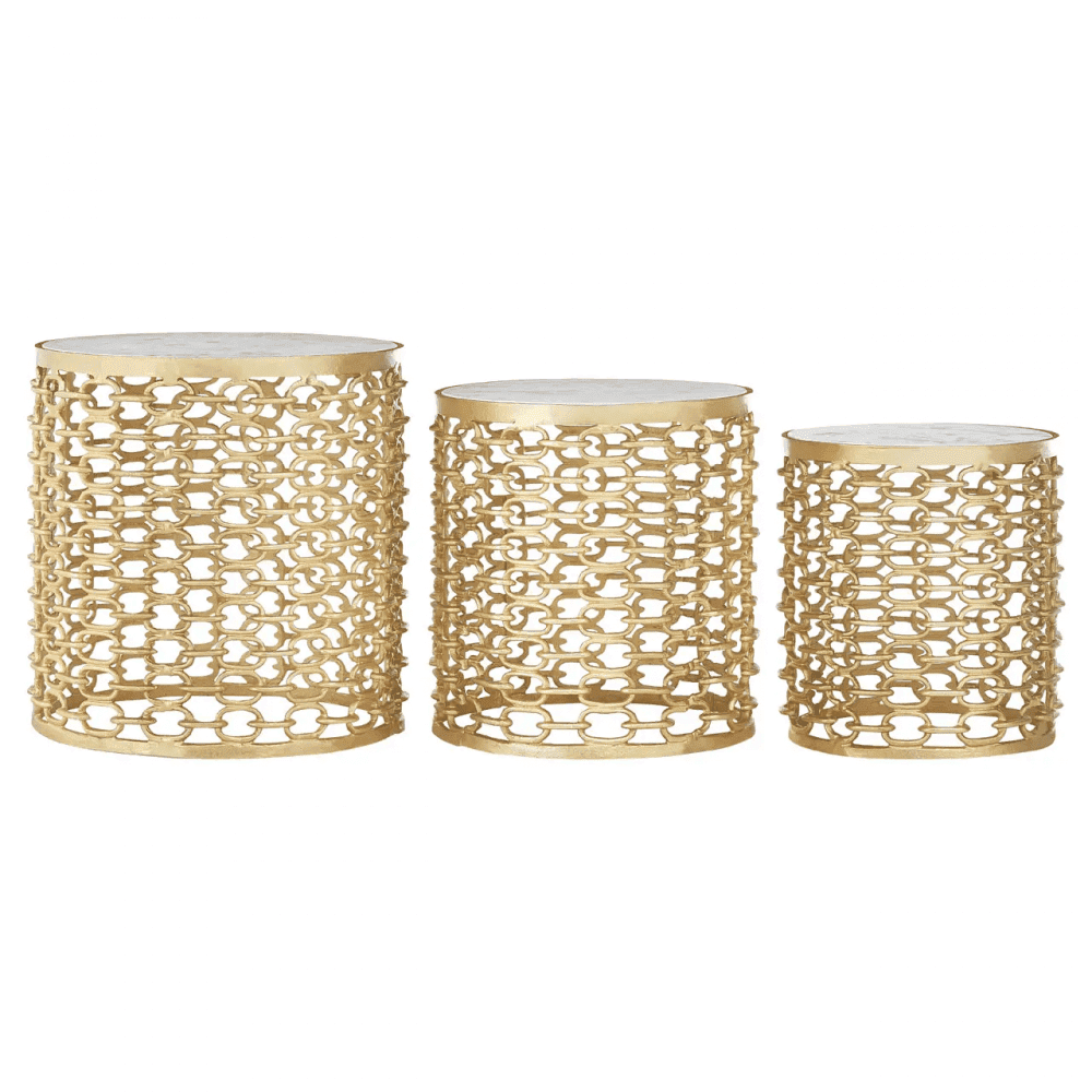 Arden Templar Aluminium Side Tables
