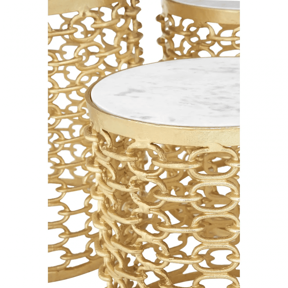 Arden Templar Aluminium Side Tables