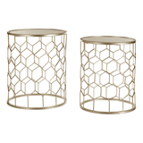 Verona Arcana Honeycomb Side Tables