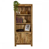 Surrey Solid Wood Bookcase With Doors