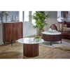 Opal Mango Wood Sideboard With Marble Top & Metal Legs