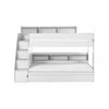 Camelot Staircase Bunk All White
