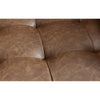 Henley 3 Seater Sofa - Brown Faux Leather