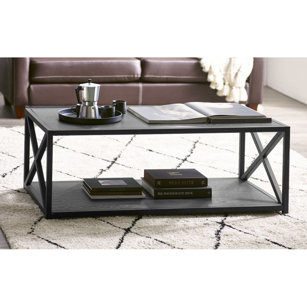 Lima Coffee Table - Black Ash