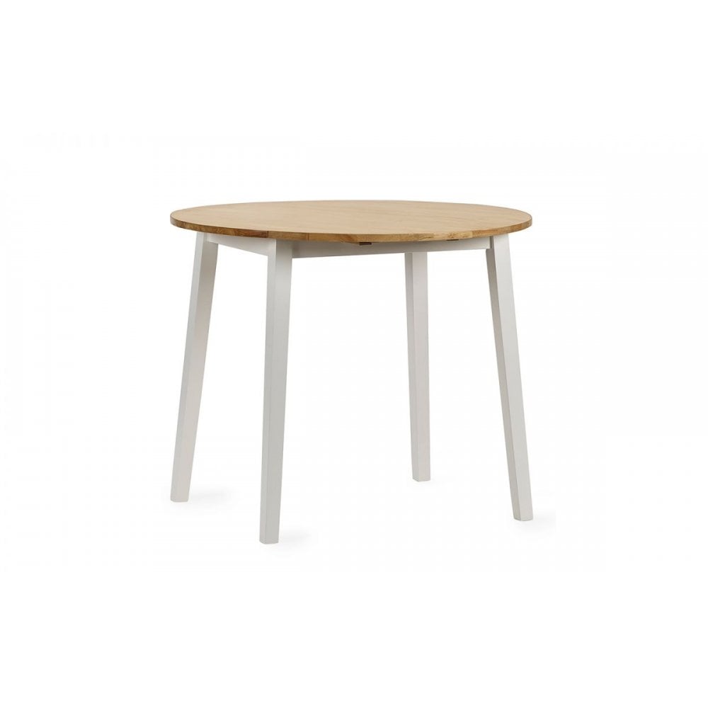 Linwood Round Drop Leaf Table - Natural Top
