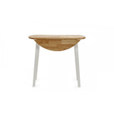 Linwood Round Drop Leaf Table - Natural Top