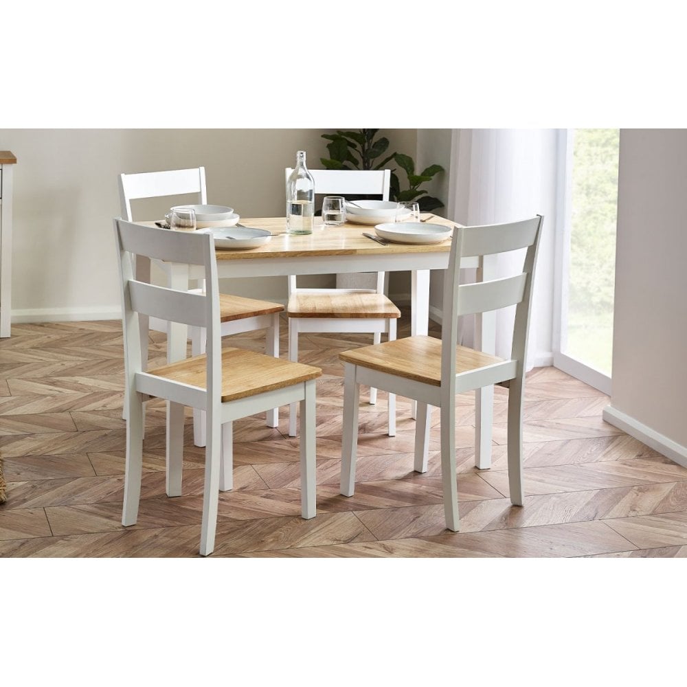 Linwood Round Drop Leaf Table - Natural Top