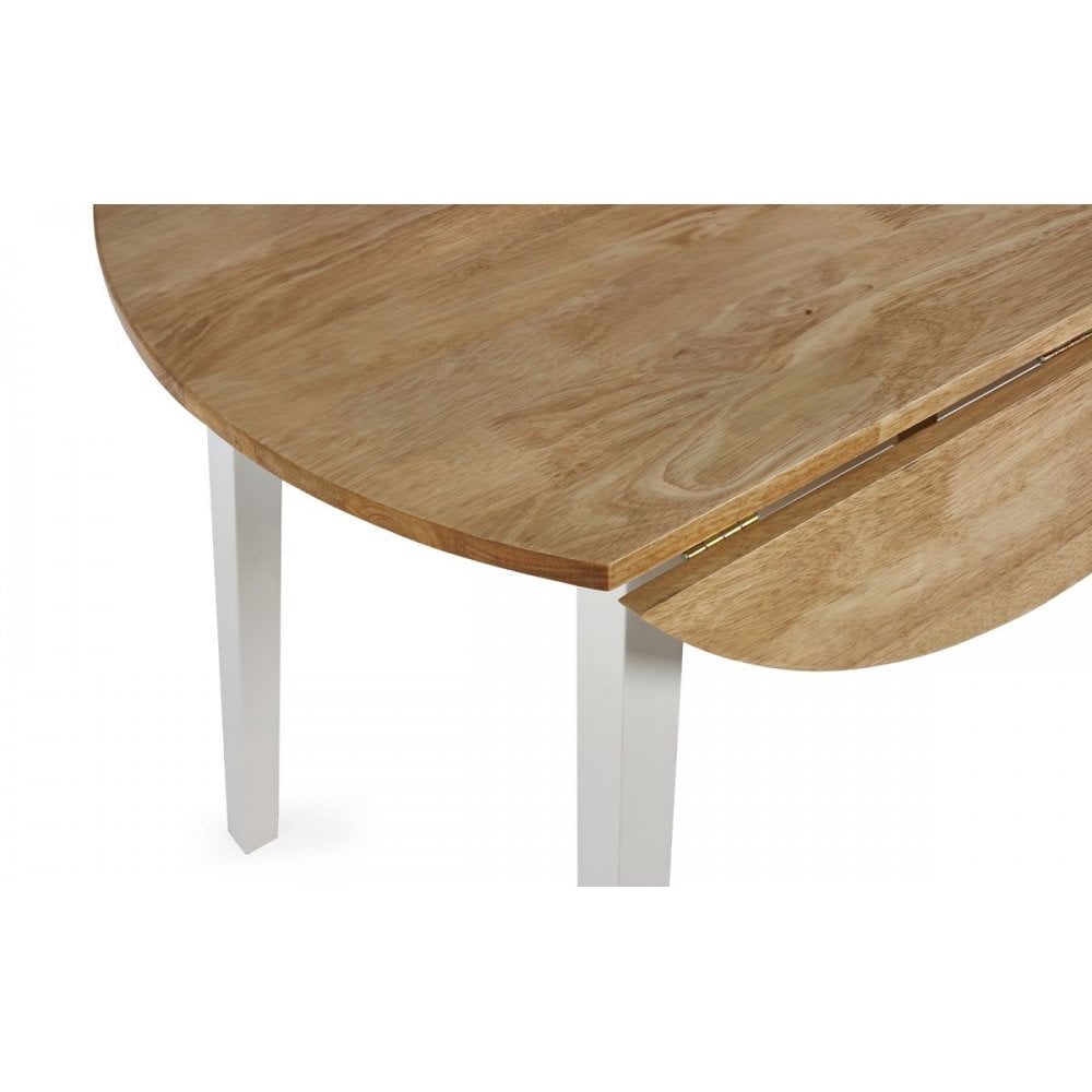 Linwood Round Drop Leaf Table - Natural Top