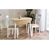 Linwood Round Drop Leaf Table - Natural Top
