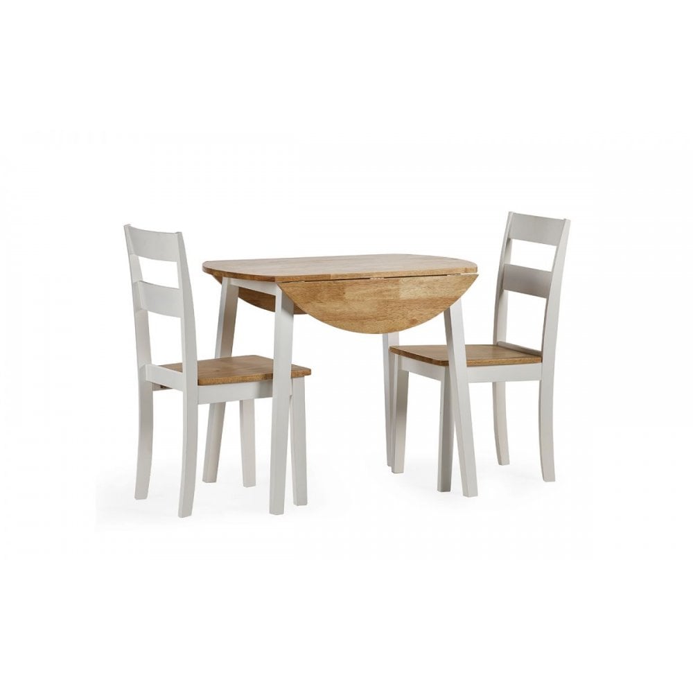 Linwood Round Drop Leaf Table - Natural Top