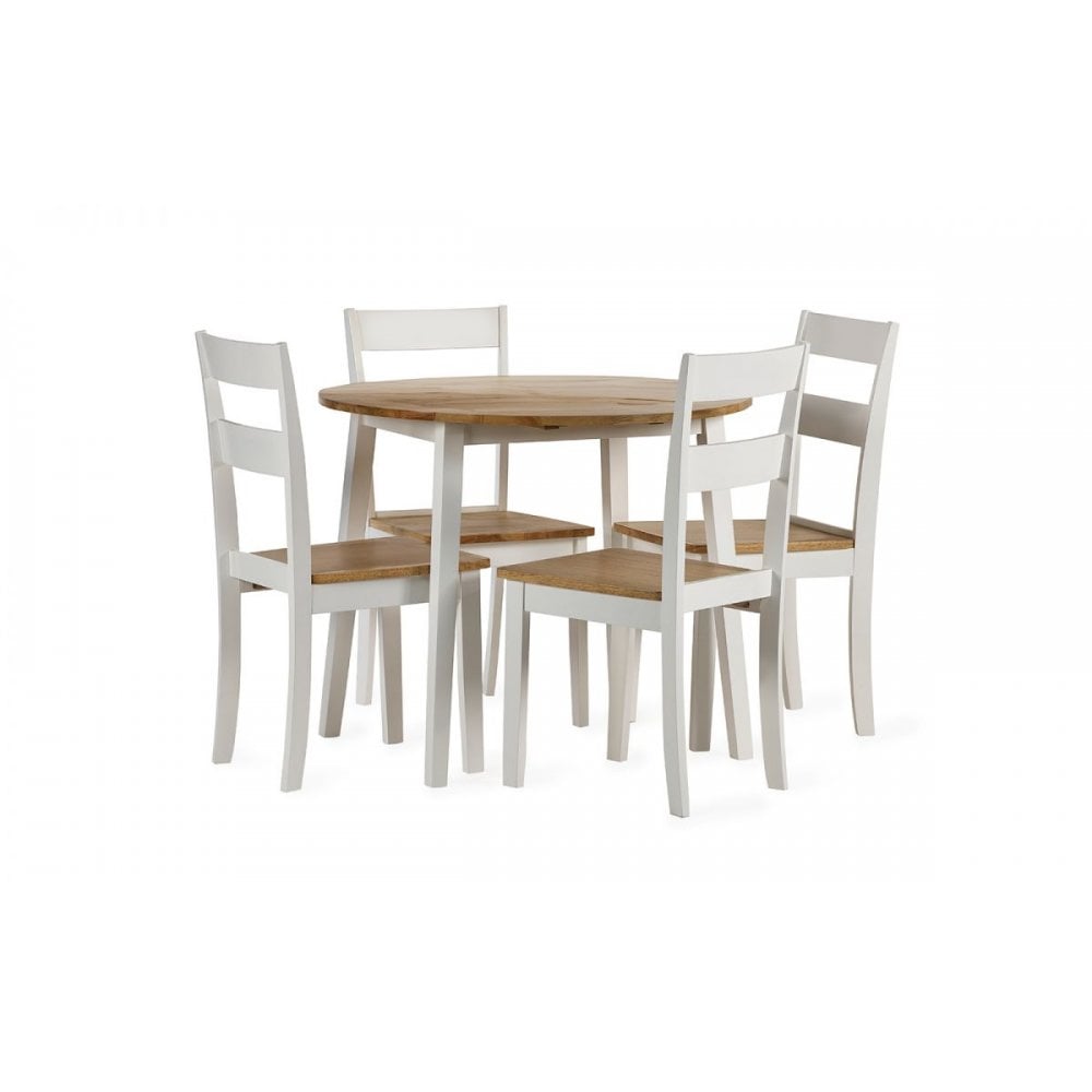 Linwood Round Drop Leaf Table - Natural Top