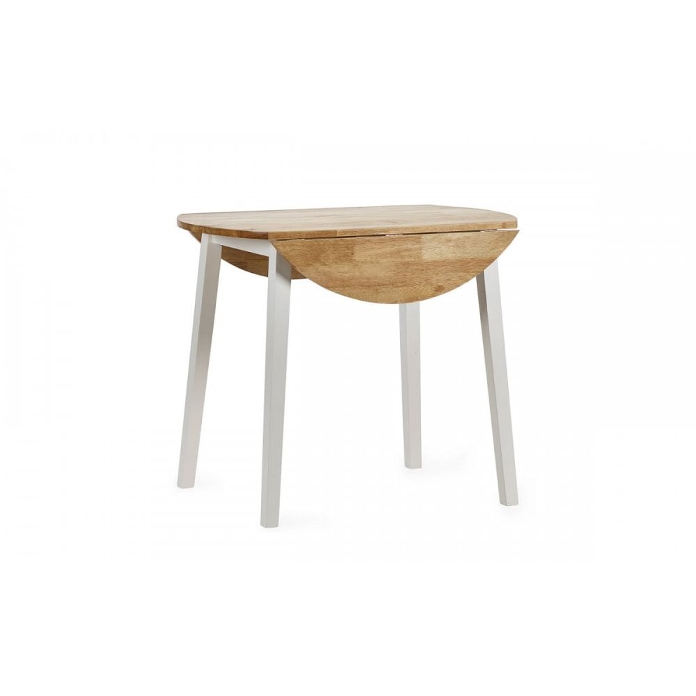 Linwood Round Drop Leaf Table - Natural Top