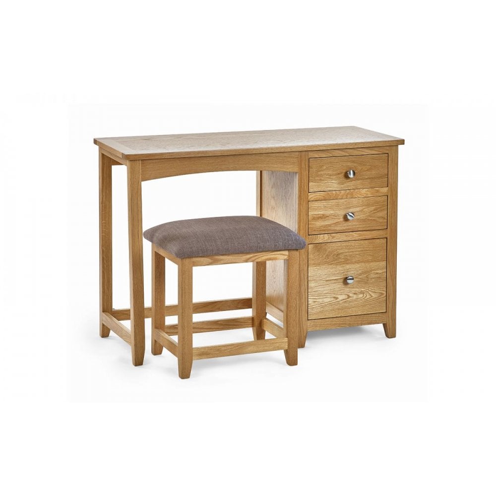 Mallory Single Dressing Table and Stool