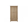 Memphis Limed Oak 2 Door 1 Drawer Wardrobe
