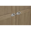 Memphis Limed Oak 2 Door 1 Drawer Wardrobe