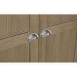 Memphis Limed Oak 2 Door 1 Drawer Wardrobe
