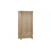 Memphis Limed Oak 2 Door 1 Drawer Wardrobe