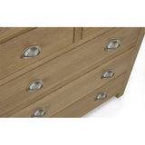 Memphis Limed Oak 3 + 2 Drawer Chest