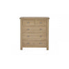 Memphis Limed Oak 3 + 2 Drawer Chest