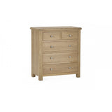 Memphis Limed Oak 3 + 2 Drawer Chest