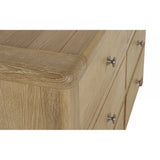 Memphis Limed Oak 6 Drawer Wide Chest