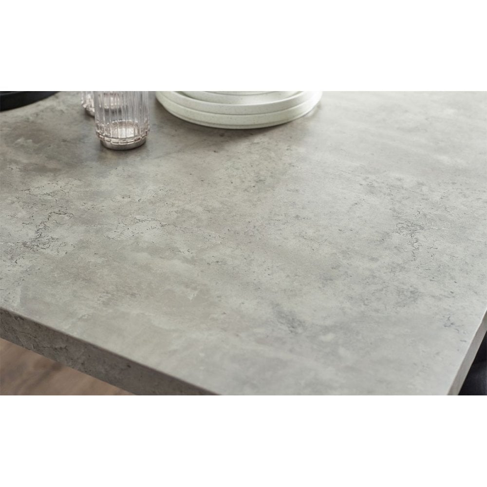 Miller Concrete Effect Dining Table