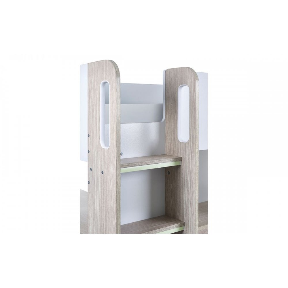 Ocean Highsleeper Pale Wood & White