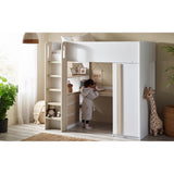 Ocean Highsleeper Pale Wood & White