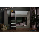 Parsec Bunk Bed Taupe & White