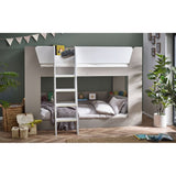 Parsec Bunk Bed Taupe & White