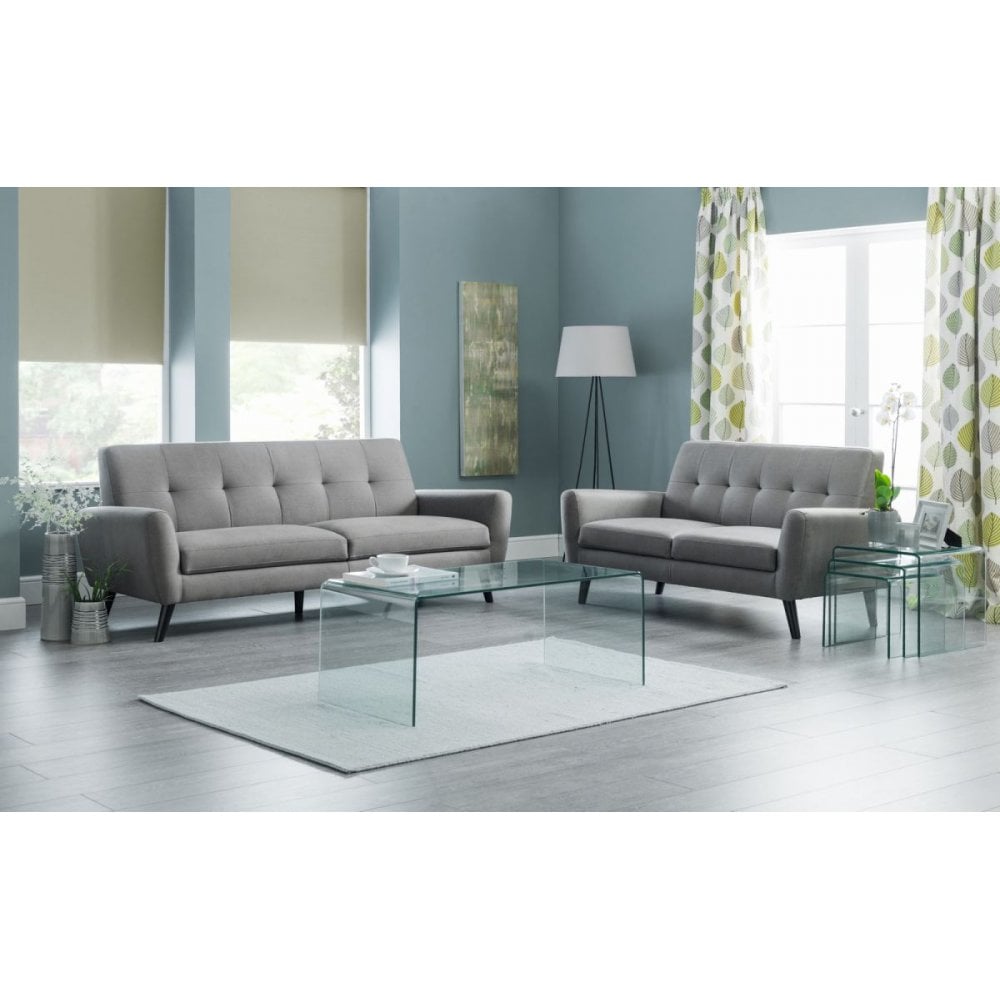 Amalfi Bent Glass Console Table
