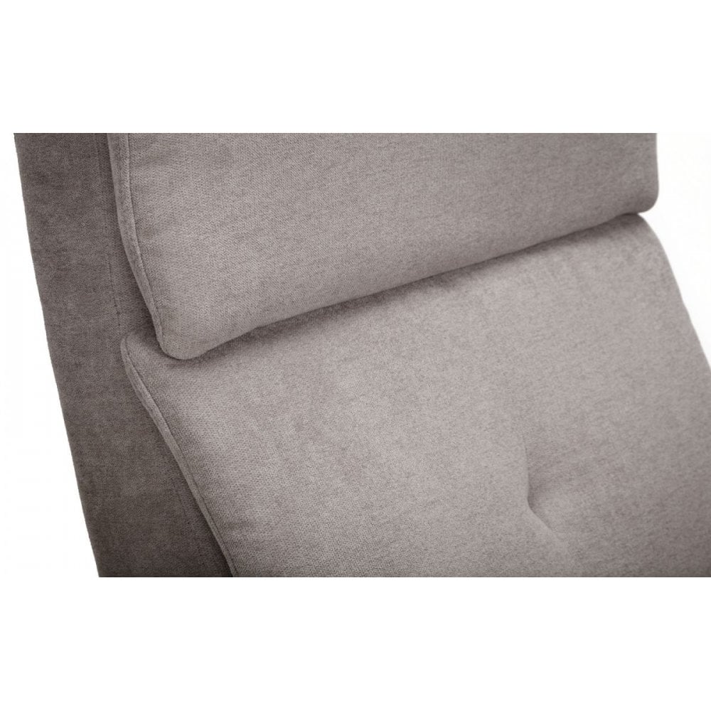 Ava Rise And Recline Chair Taupe Fabric