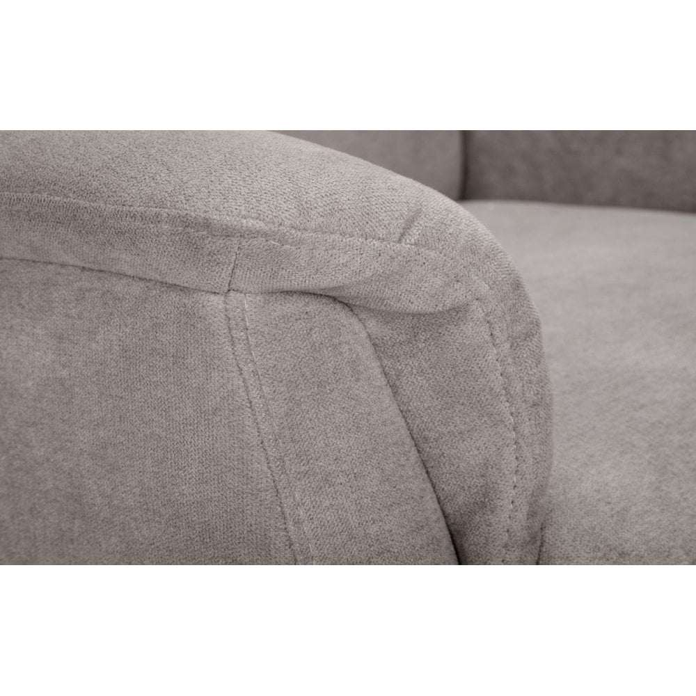 Ava Rise And Recline Chair Taupe Fabric