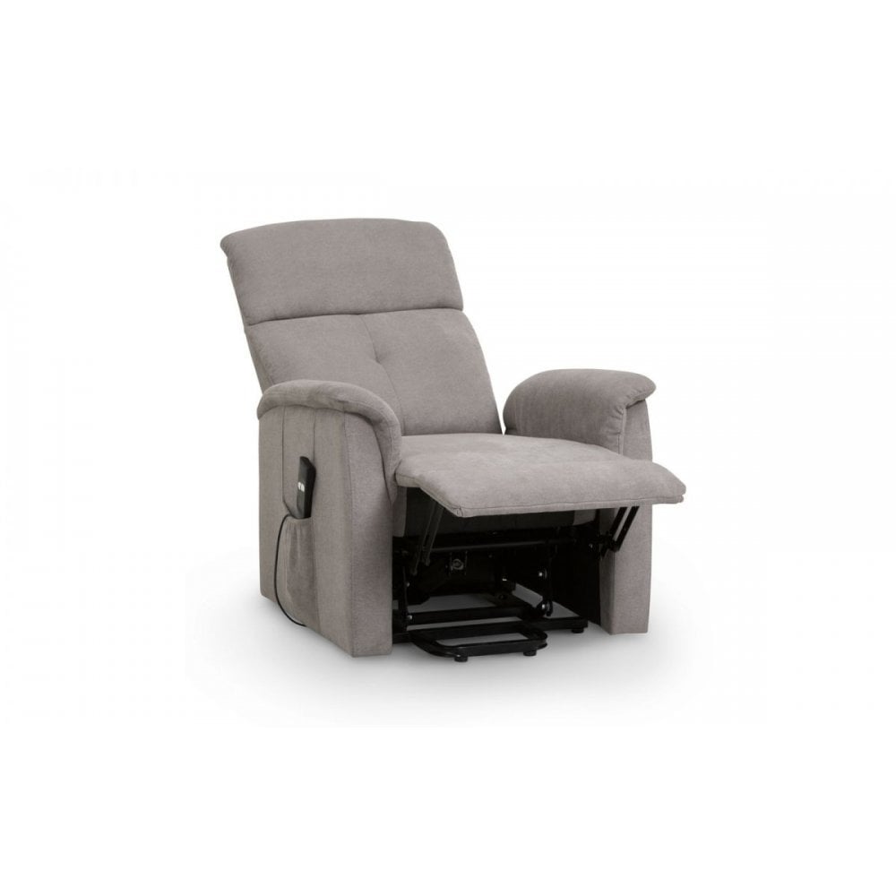 Ava Rise And Recline Chair Taupe Fabric