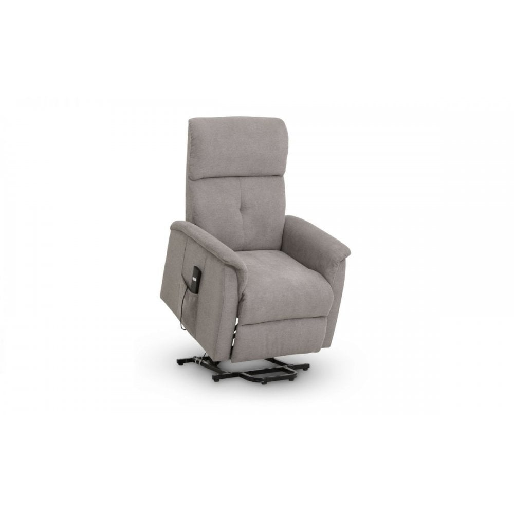 Ava Rise And Recline Chair Taupe Fabric
