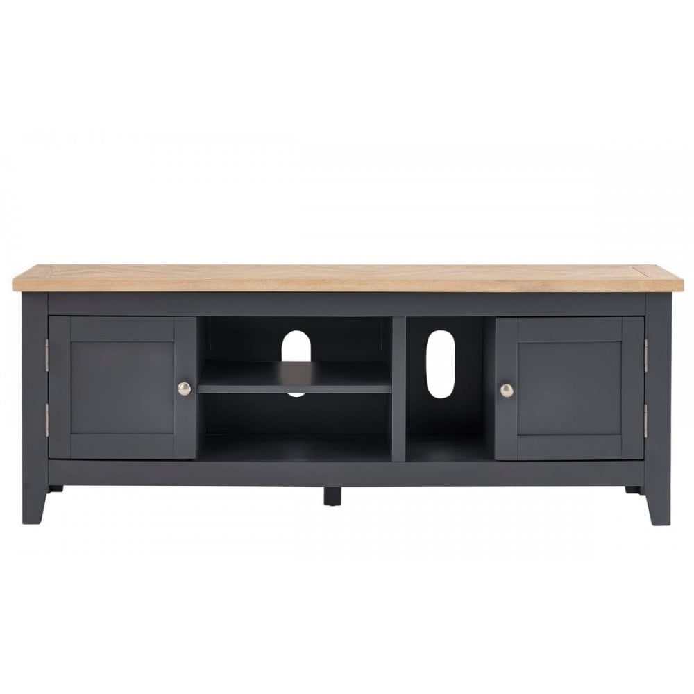 Bordeaux Tv Unit Dark Grey